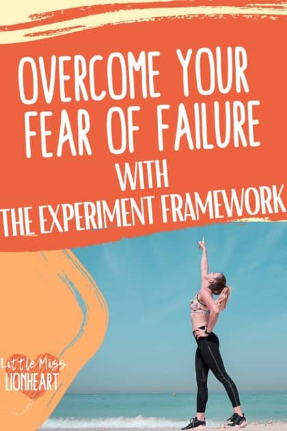 I'm not afraid to fail...and you don't have to be either. The Experiment framework is the mindset I use to fail forward and get rid of the anxiety and perfectionism. You can use my secret to be more confident and go after your goals! Overcome your fear of failure with this unknown life hack