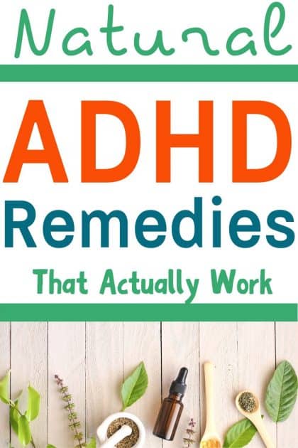 Natural ADHD Remedies that actually work? Yes, these natural ADHD treatments have some science behind them!